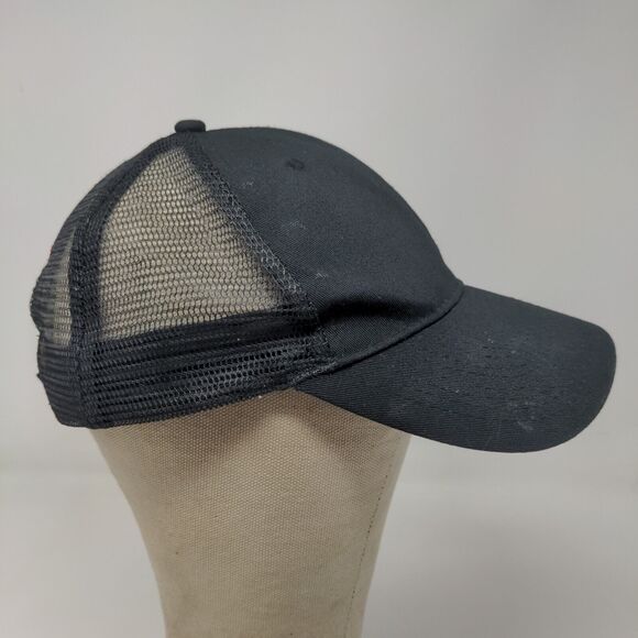 Unbranded Men's Strapback Mesh Back Hat Black OSFA Noodles Love Life Logo - Picture 8 of 13